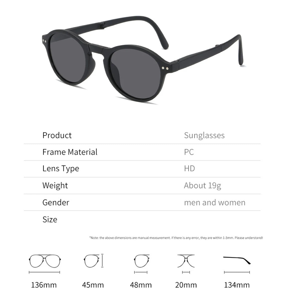 Women Square Sunglasses 2024 Trending Product Black UV400 Spring Hinge Eyewear Men Retro Mirror Red Sun Glasses