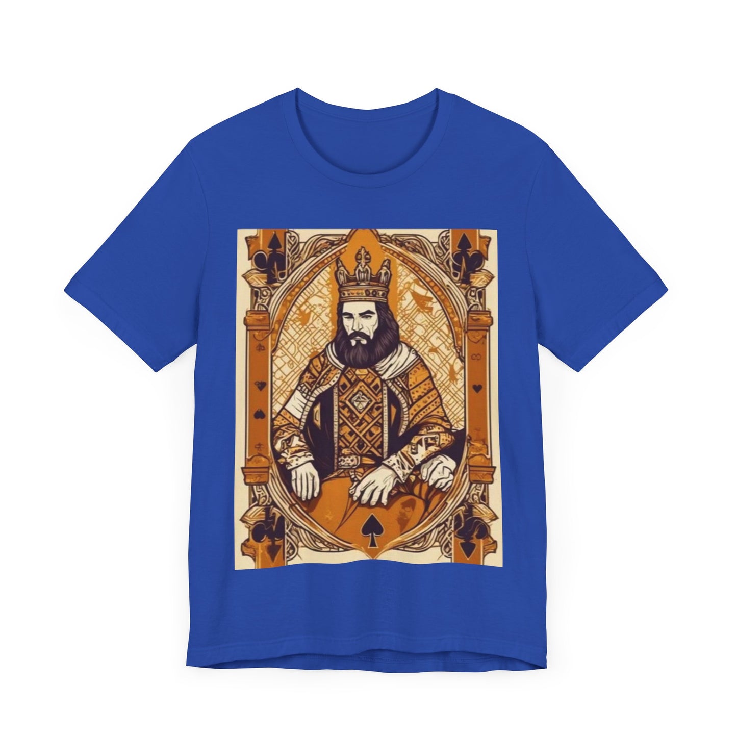 Poker King Unisex Short Sleeve Tee Lucky king
