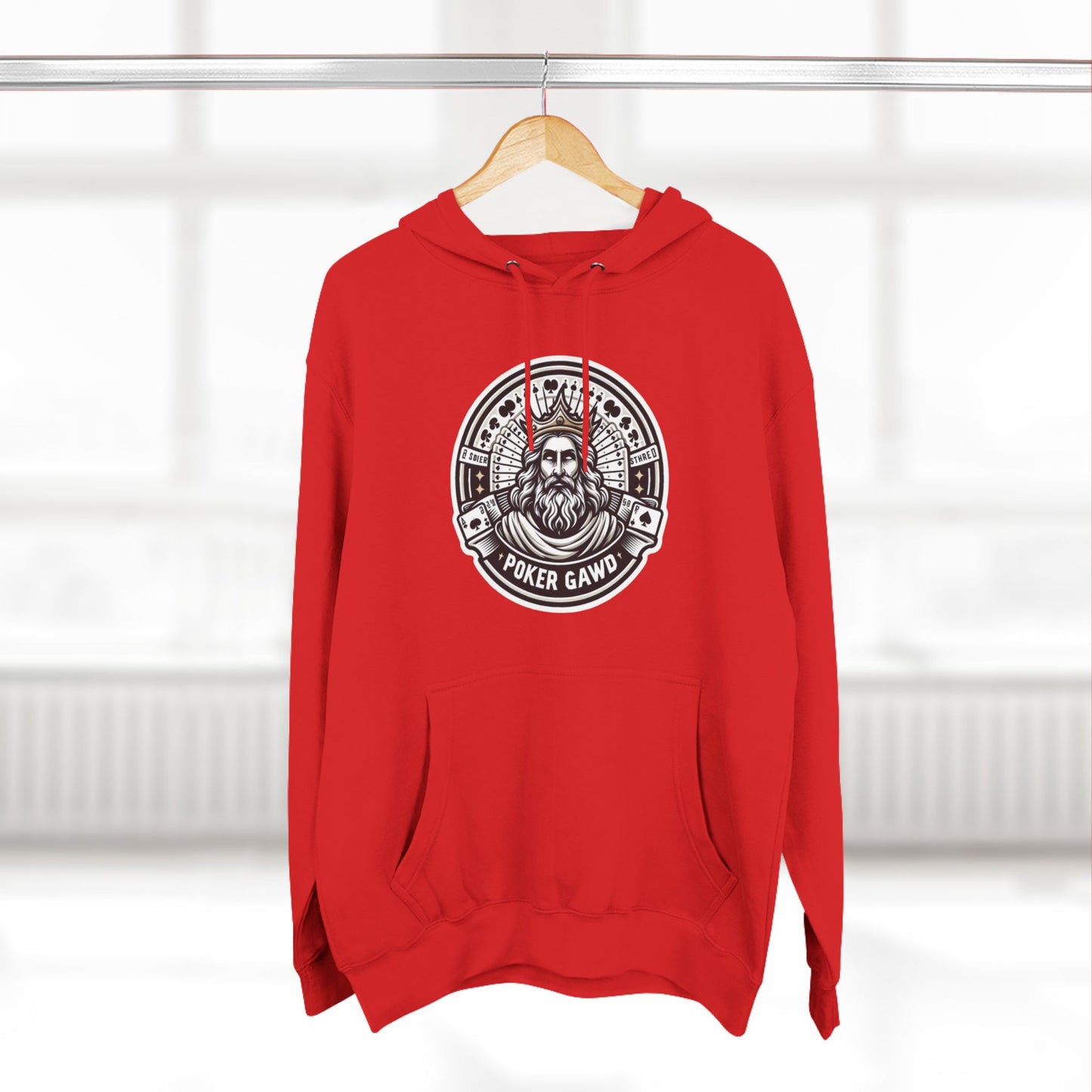 Poker Gawd Three-Panel Fleece Hoodie