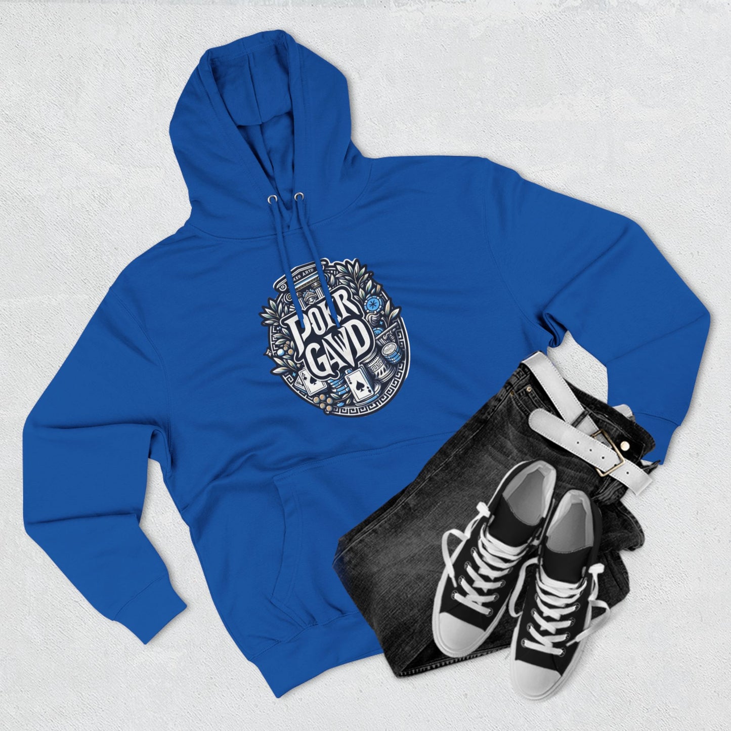 Poker Gawd Three-Panel Fleece Hoodie