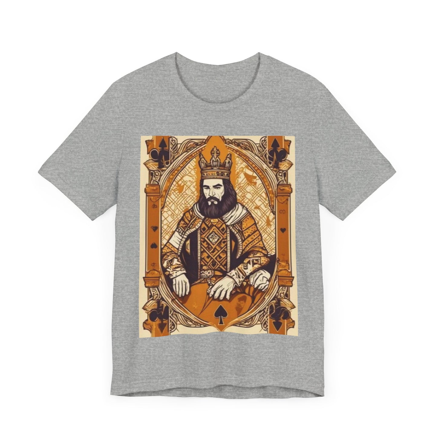Poker King Unisex Short Sleeve Tee Lucky king