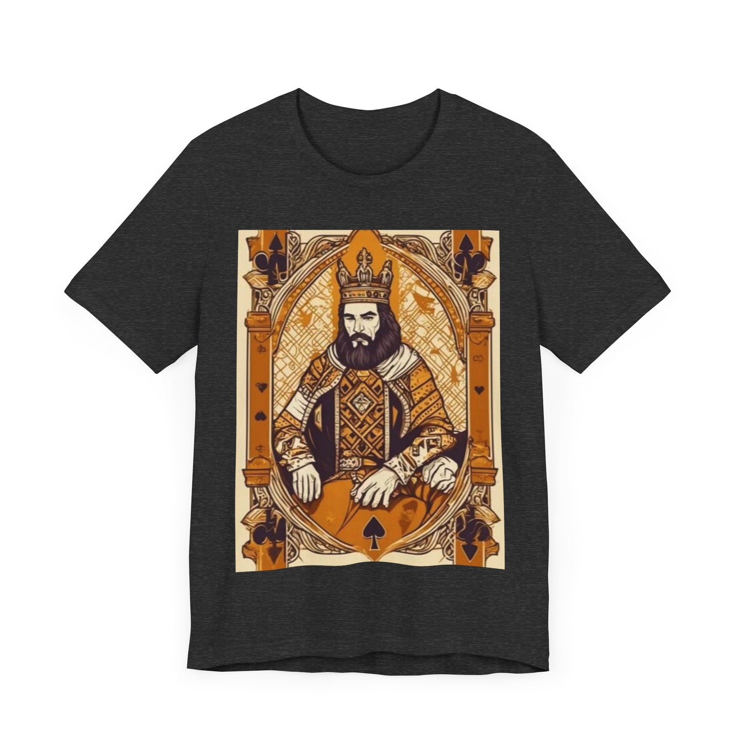 Poker King Unisex Short Sleeve Tee Lucky king