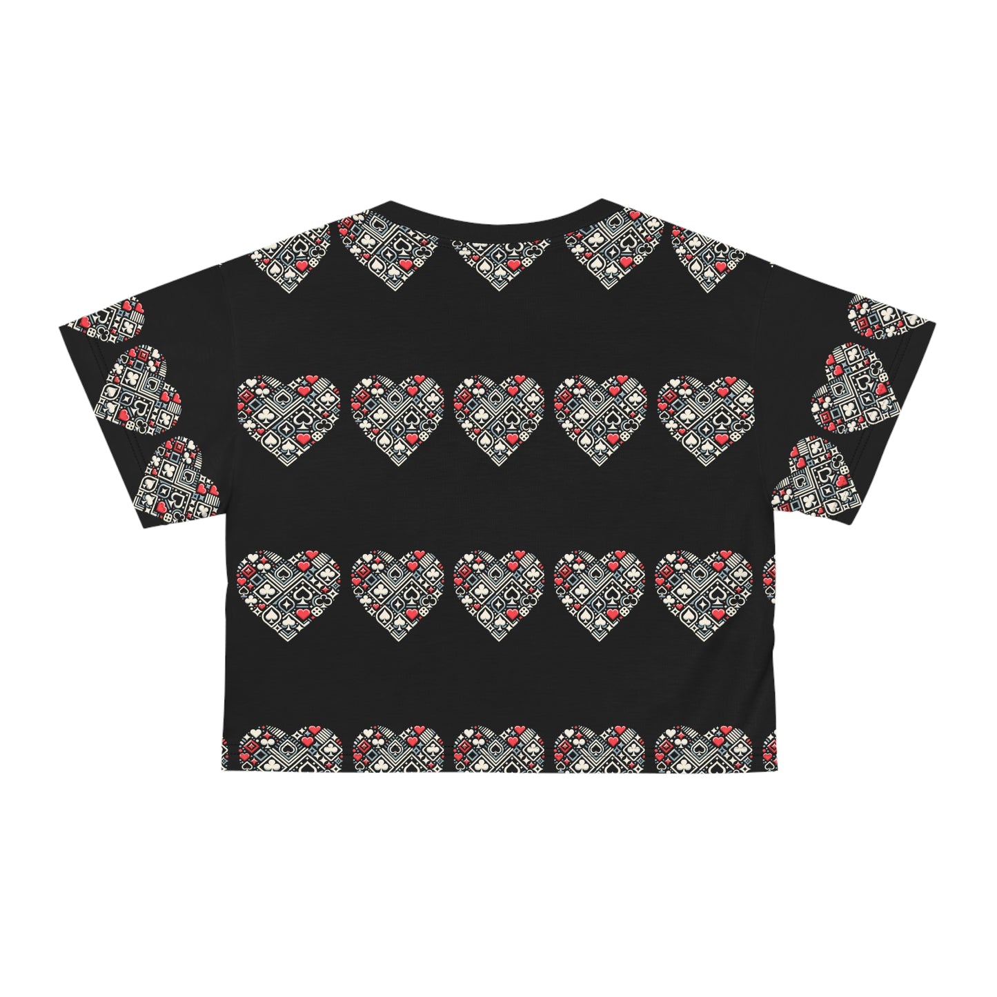 Hearts, Love of the Game Crop Tee