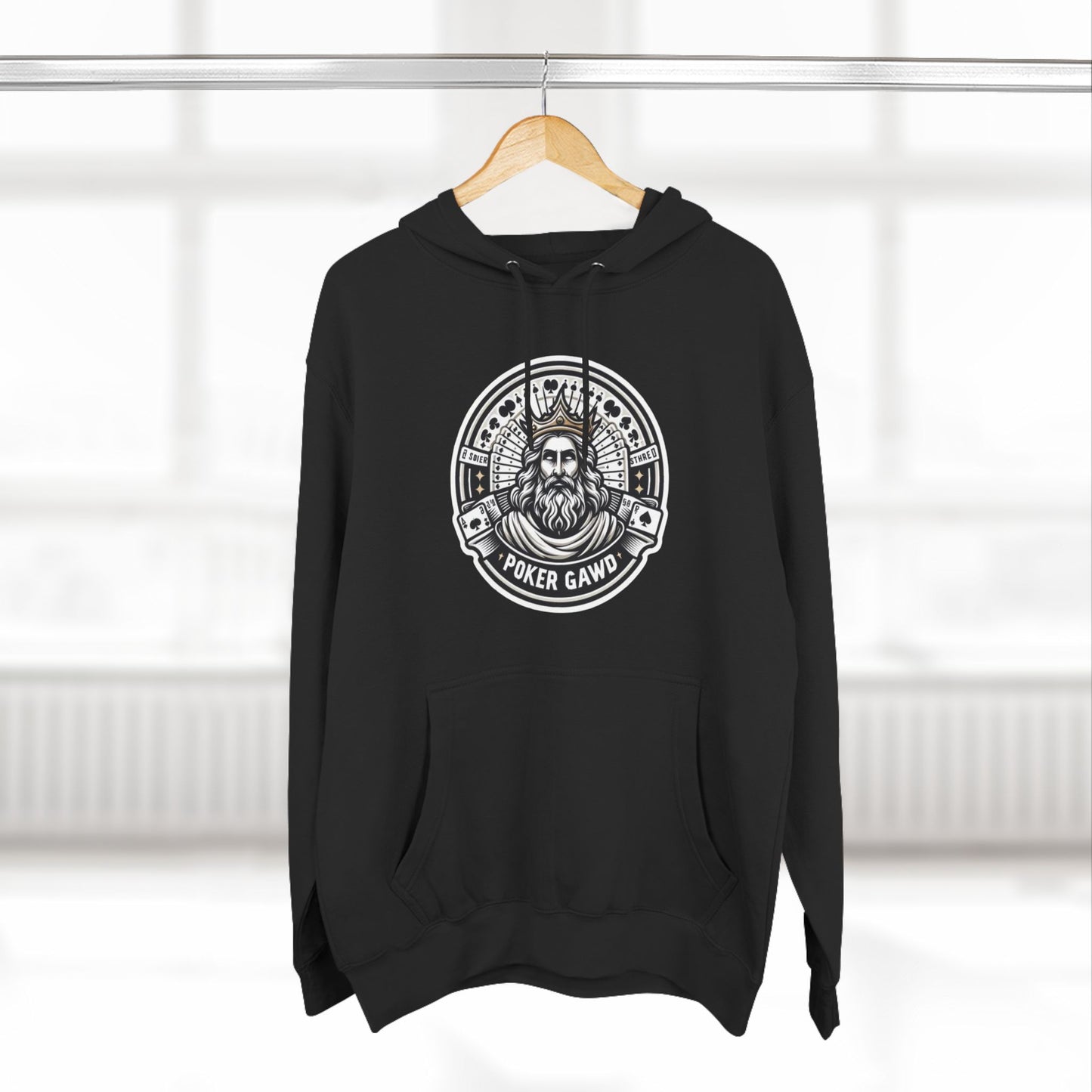 Poker Gawd Three-Panel Fleece Hoodie