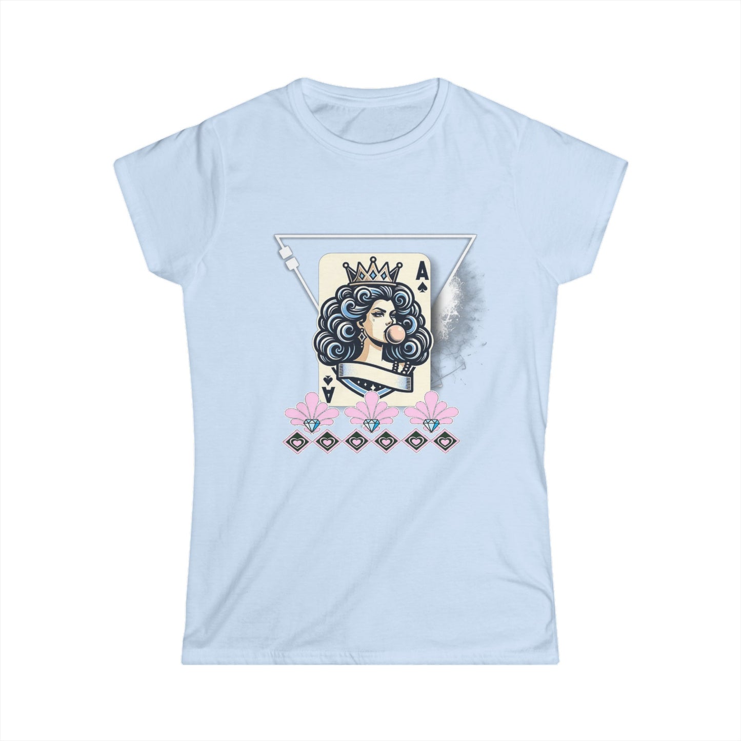 Poker Queen Women's Softstyle Tee