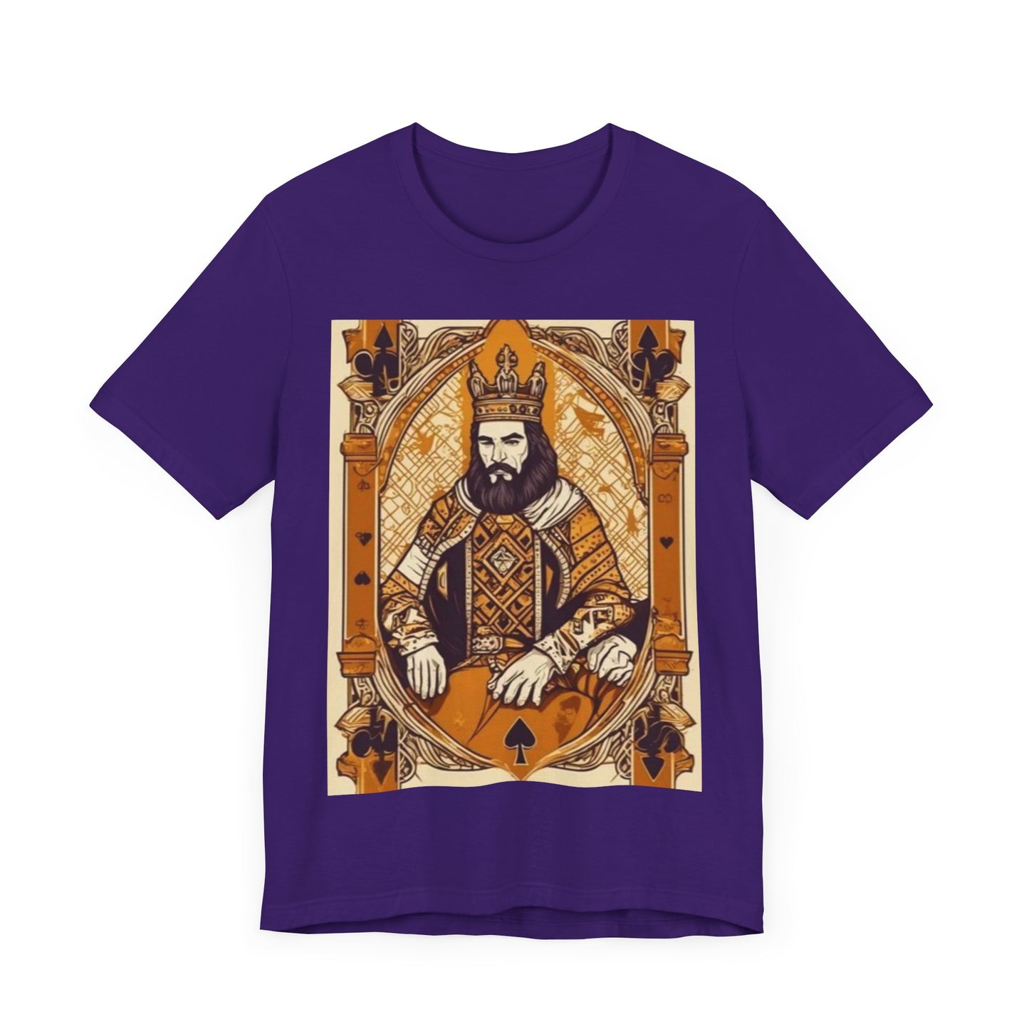 Poker King Unisex Short Sleeve Tee Lucky king