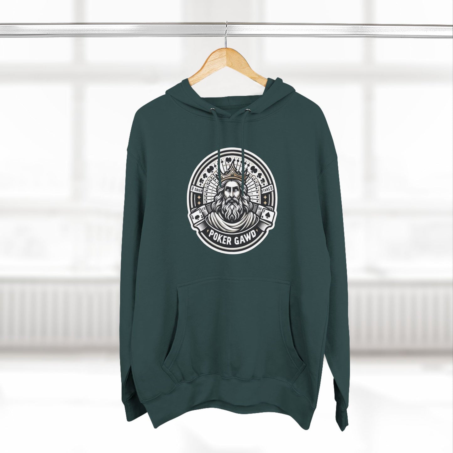 Poker Gawd Three-Panel Fleece Hoodie
