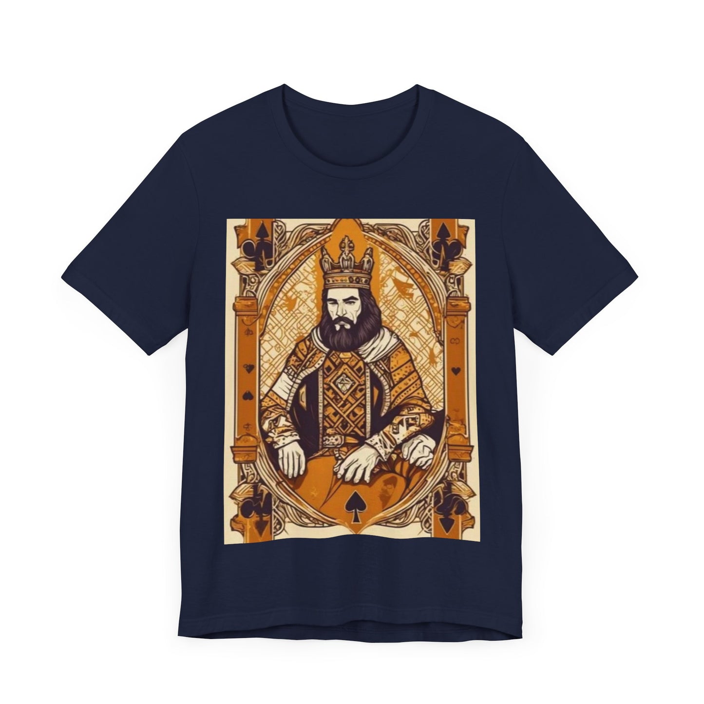 Poker King Unisex Short Sleeve Tee Lucky king