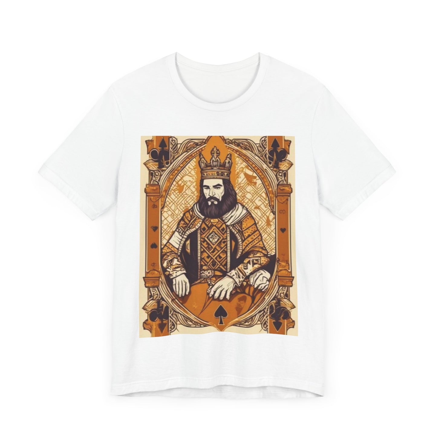 Poker King Unisex Short Sleeve Tee Lucky king