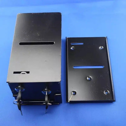 1Pc Drop Box with 2 Locks and Bill Frame Casino Toke Box Poker Table Accessories
