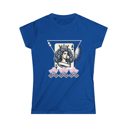 Poker Queen Women's Softstyle Tee