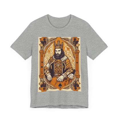 Poker King Unisex Short Sleeve Tee Lucky king