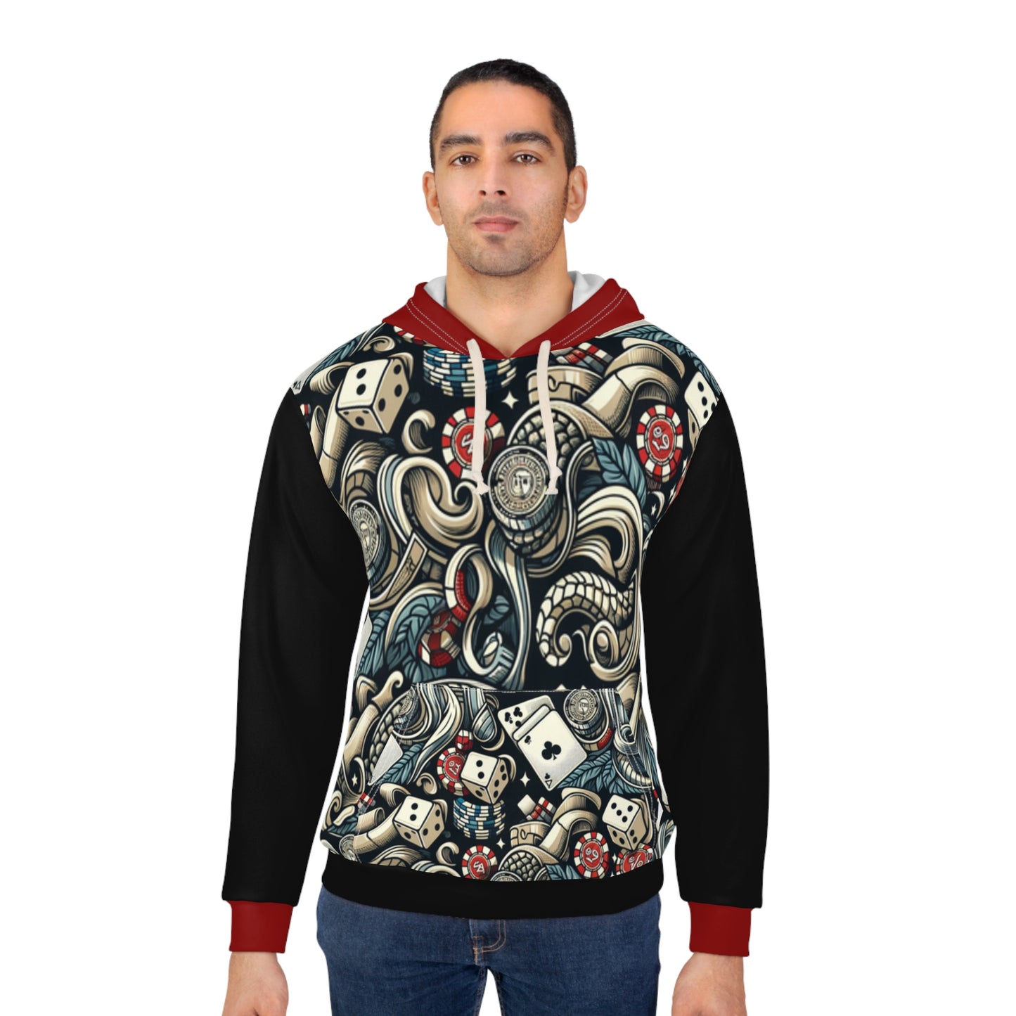 Poker Gawd Unisex Pullover Hoodie