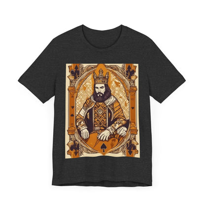 Poker King Unisex Short Sleeve Tee Lucky king