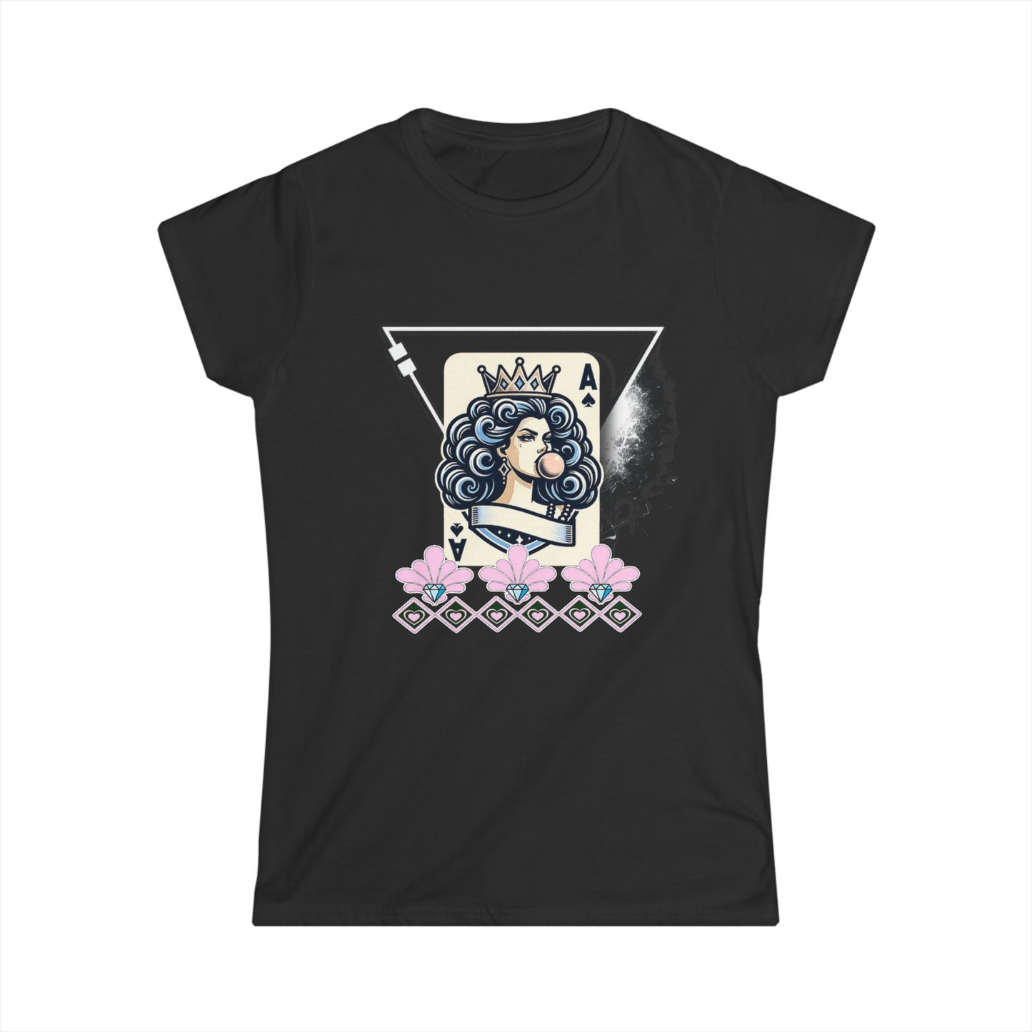 Poker Queen Women's Softstyle Tee