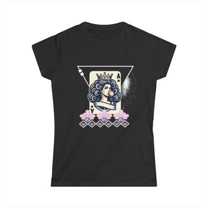 Poker Queen Women's Softstyle Tee