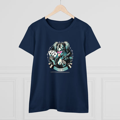 Poker Brat Women's Midweight Cotton Tee