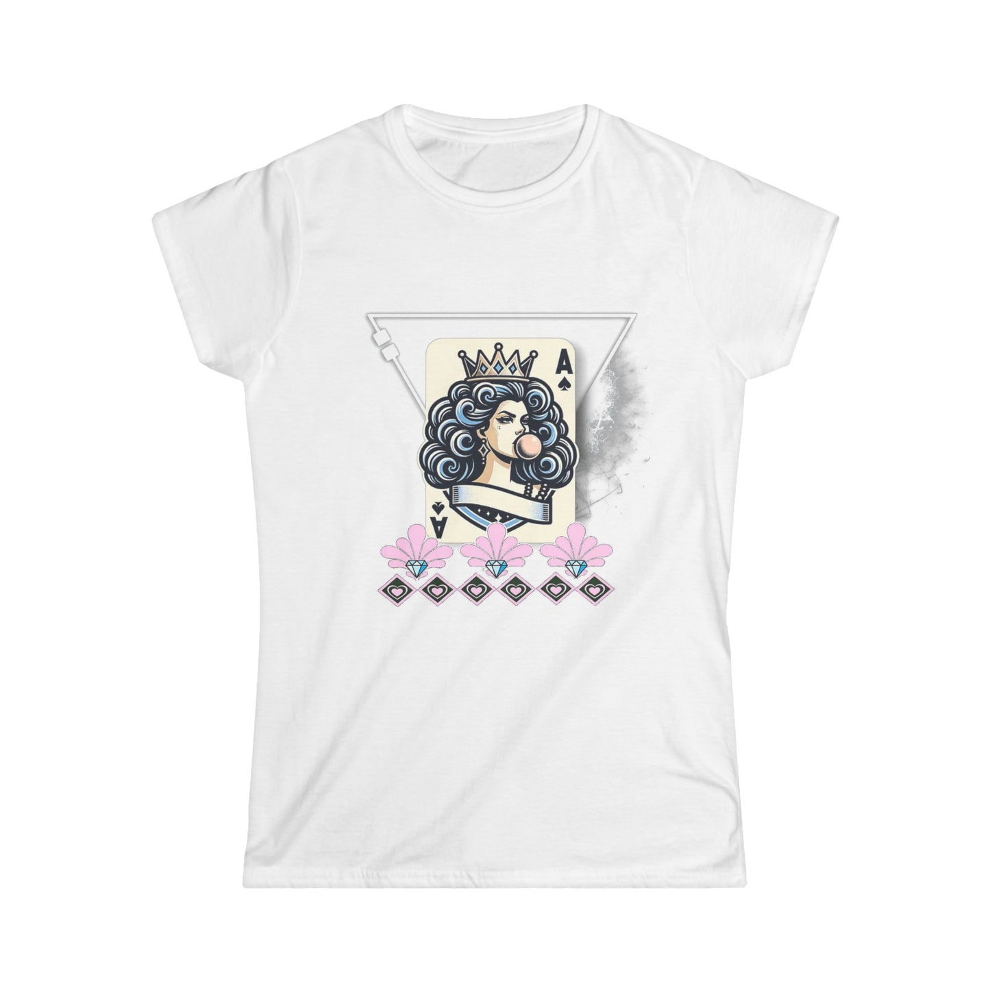 Poker Queen Women's Softstyle Tee