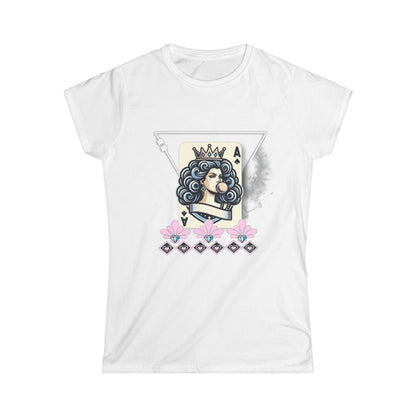 Poker Queen Women's Softstyle Tee