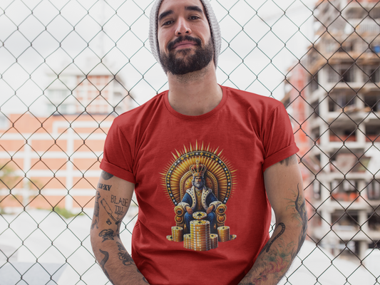 Gamblers King Unisex Short Sleeve Tee, Luck, Poker, Gambler