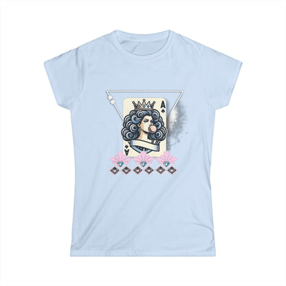 Poker Queen Women's Softstyle Tee
