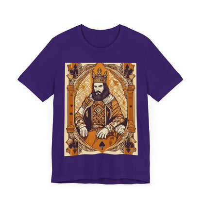 Poker King Unisex Short Sleeve Tee Lucky king