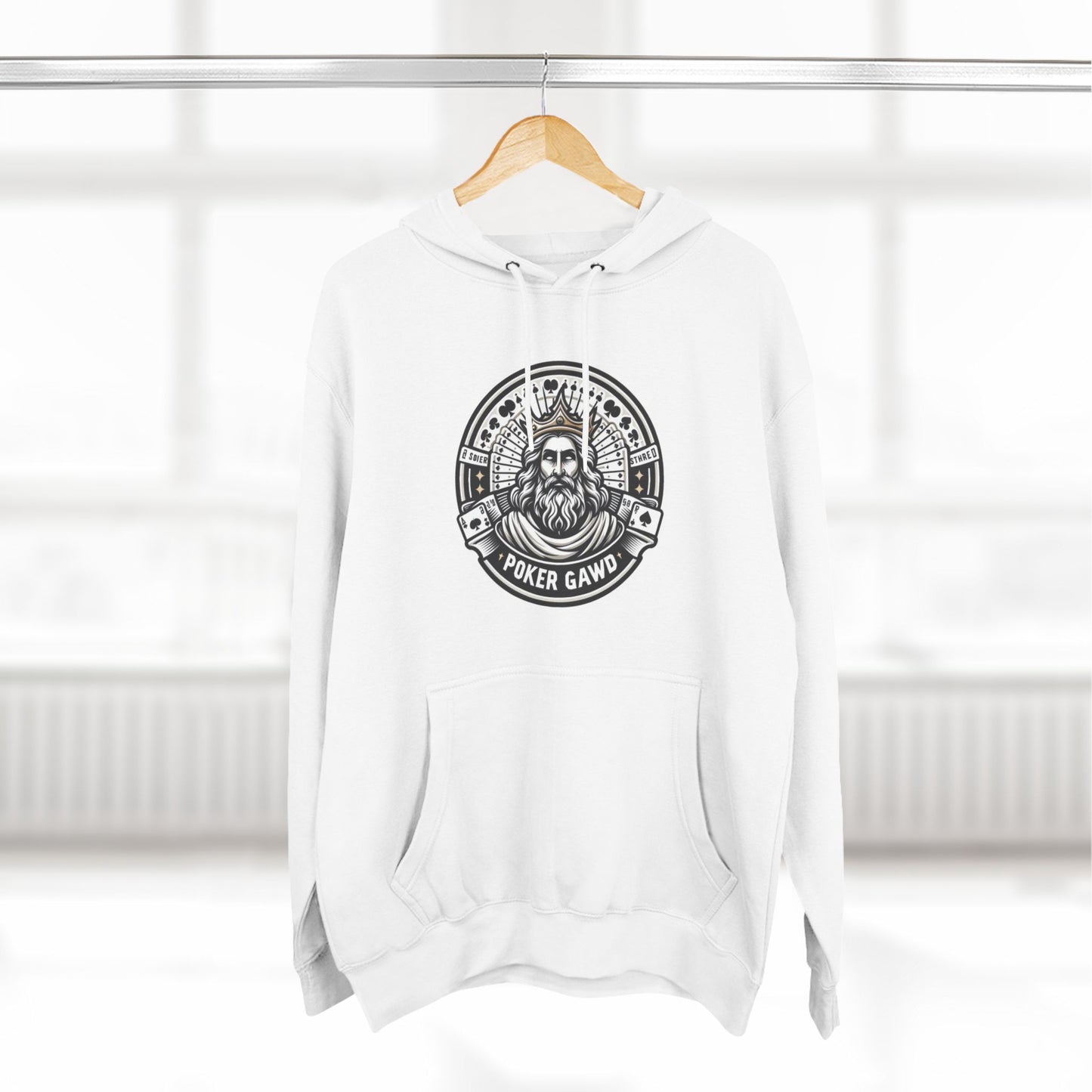 Poker Gawd Three-Panel Fleece Hoodie