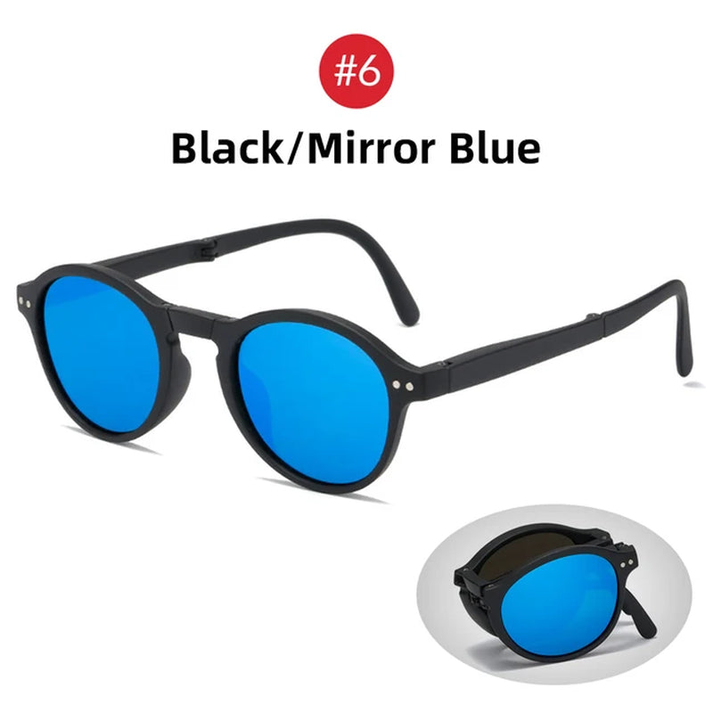 Women Square Sunglasses 2024 Trending Product Black UV400 Spring Hinge Eyewear Men Retro Mirror Red Sun Glasses
