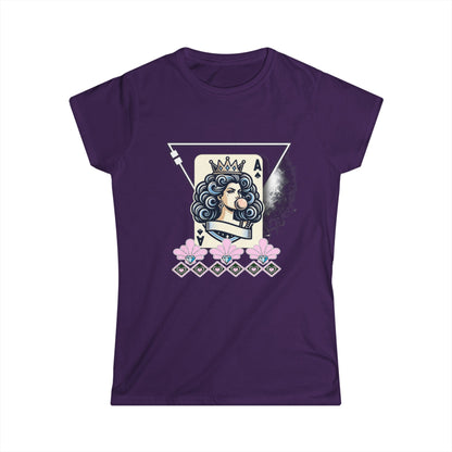 Poker Queen Women's Softstyle Tee
