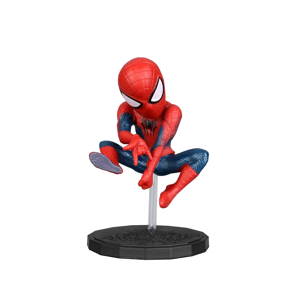 Movie Superhero Spider 4Pcs/Set 6-8Cm Action Figure Anime Decoration Collection Figurine Mini Doll Toys Model Children