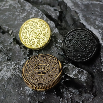 Haptic Coin Fidget Slider EDC Fidget Clicker Metal Fidget Toy for Adults, Marvel Haptic Coin Adults Push Slider Anxiety Relief