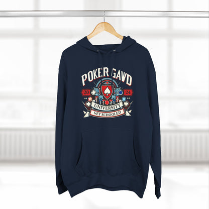 Poker Gawd University Three-Panel Fleece Hoodie