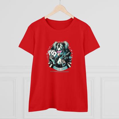Poker Brat Women's Midweight Cotton Tee