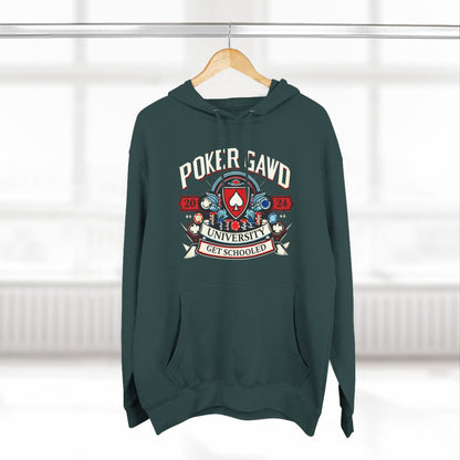 Poker Gawd University Three-Panel Fleece Hoodie