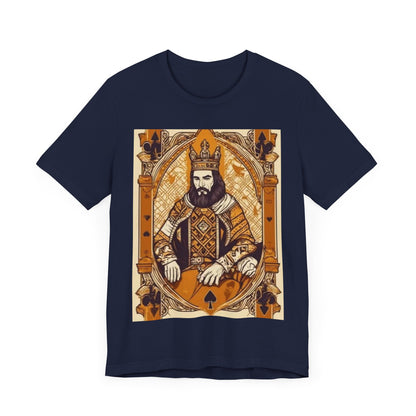 Poker King Unisex Short Sleeve Tee Lucky king