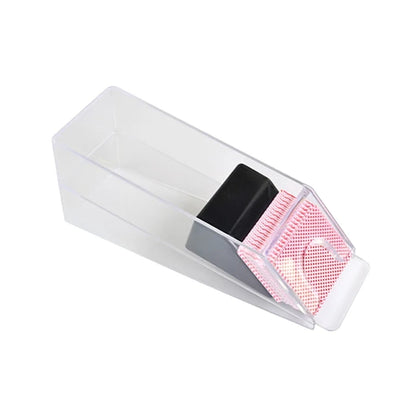 4/6-Deck Acrylic Blackjacks Dealing Shoe Playing Card Shuffler Pokers Dealer Durable Dealer Equipment and Game Supplies