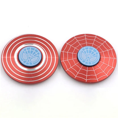 Superhero American Captain Metal Fidget Spinner round Shield Superhero Fidget Toy Adults Antistress Fingertip Gyro Toy for Kids