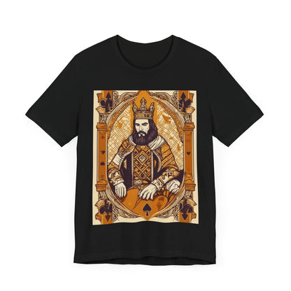 Poker King Unisex Short Sleeve Tee Lucky king