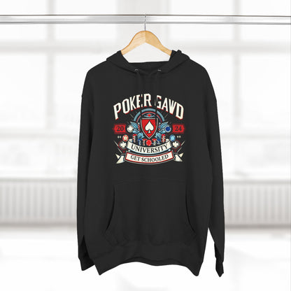 Poker Gawd University Three-Panel Fleece Hoodie