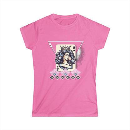 Poker Queen Women's Softstyle Tee
