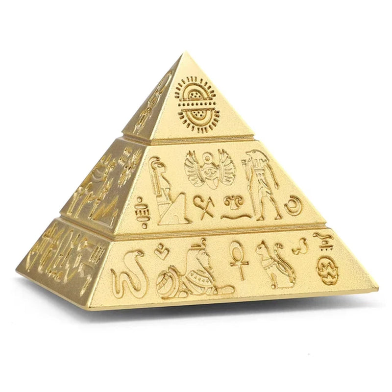 Pyramid Fidget Spinner Metal Spinning Desk Toy Funny Gadgets for Office anti Stress Anxiety ADHD Juguetes Antiestrés Ansiedad