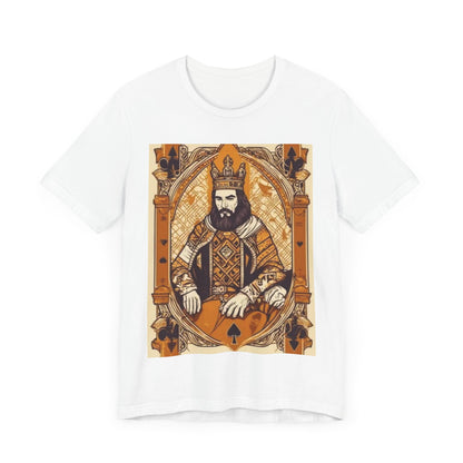 Poker King Unisex Short Sleeve Tee Lucky king