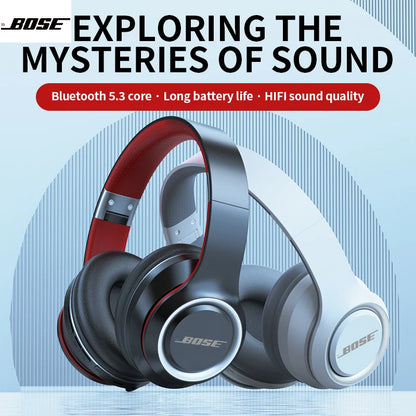 TOBOSE DR90 Wireless Headphone Bluetooth Earphone HIFI 3D Stereo Headset BASS Mode Gaming Earbud Over the Ear Headphone