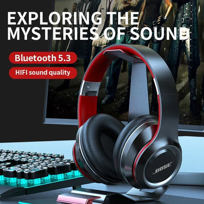 TOBOSE DR90 Wireless Headphone Bluetooth Earphone HIFI 3D Stereo Headset BASS Mode Gaming Earbud Over the Ear Headphone