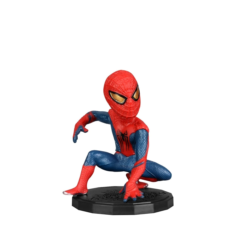 Movie Superhero Spider 4Pcs/Set 6-8Cm Action Figure Anime Decoration Collection Figurine Mini Doll Toys Model Children