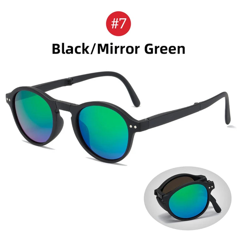 Women Square Sunglasses 2024 Trending Product Black UV400 Spring Hinge Eyewear Men Retro Mirror Red Sun Glasses