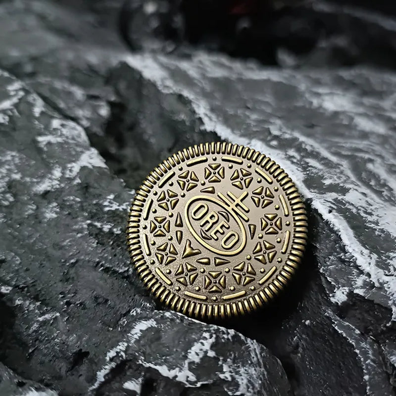 Haptic Coin Fidget Slider EDC Fidget Clicker Metal Fidget Toy for Adults, Marvel Haptic Coin Adults Push Slider Anxiety Relief