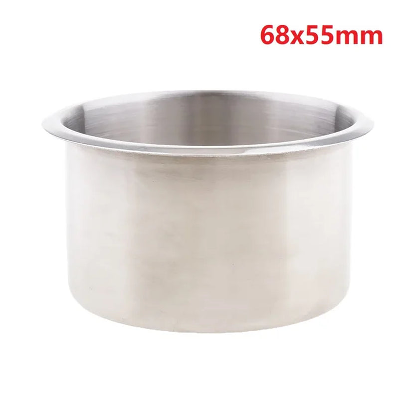 Pack of 4 Stainless Steel Poker Table Cup Holder Inserts Recessed Cup Drink Holder for Car Boat Truck Water Bottle Holder