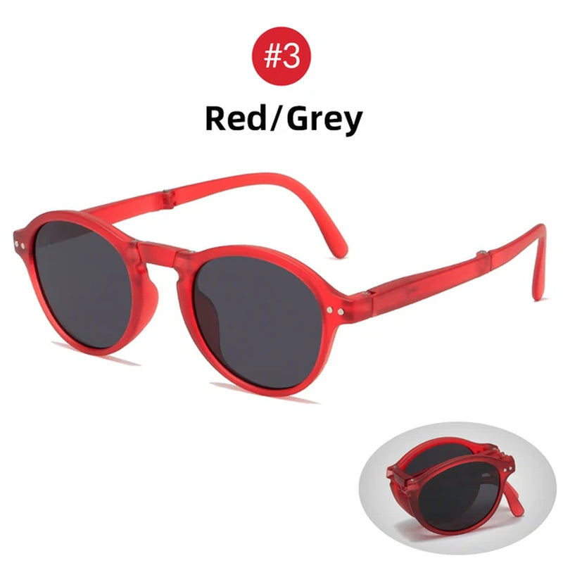 Women Square Sunglasses 2024 Trending Product Black UV400 Spring Hinge Eyewear Men Retro Mirror Red Sun Glasses