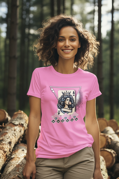 Poker Queen Women's Softstyle Tee